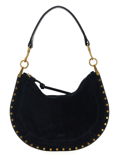 Isabel Marant Oskan Soft Zip Handbag Black