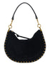 Isabel Marant Oskan Soft Zip Handbag Black