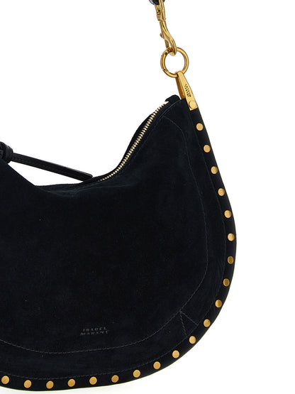 Isabel Marant Oskan Soft Zip Handbag Black