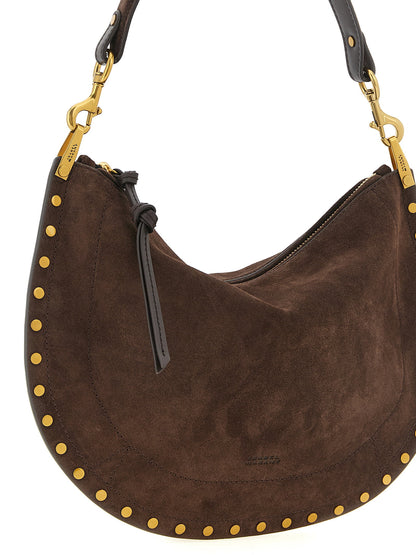 Isabel Marant Oskan Soft Zip Handbag Brown