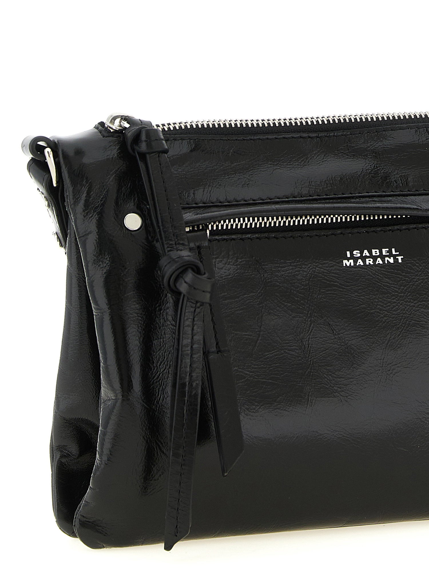 Isabel Marant Winna Duo Crossbody Bag Black