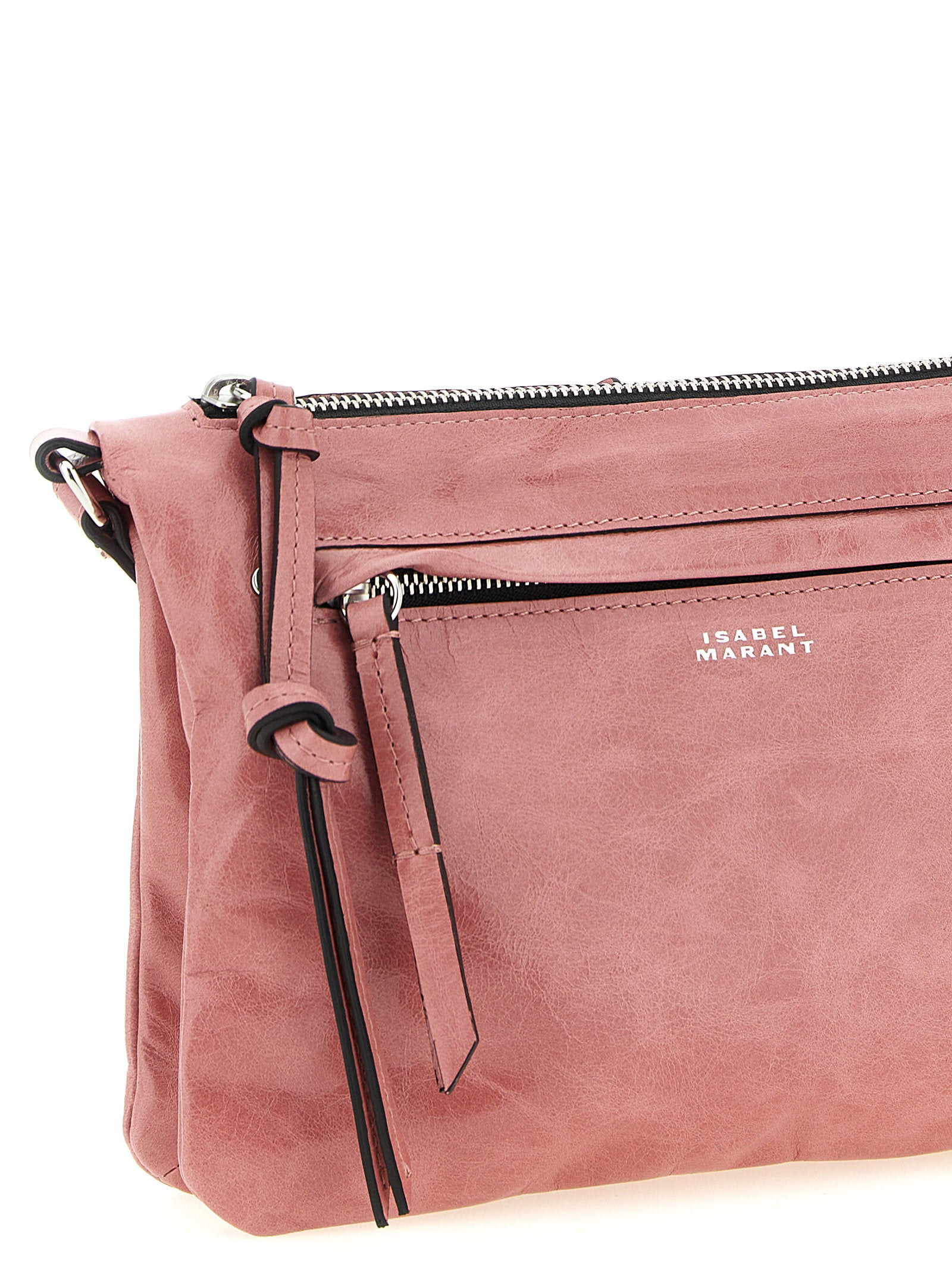Isabel Marant Winna Duo Crossbody Bag Pink