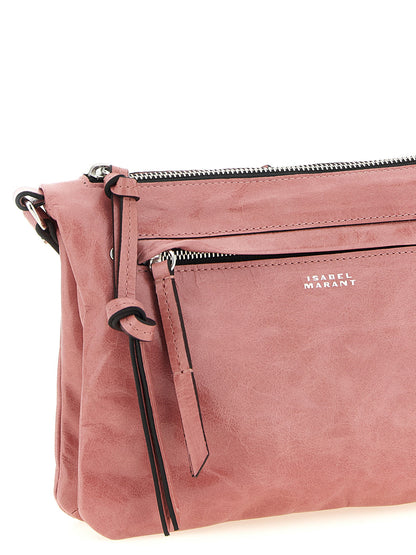 Isabel Marant Winna Duo Crossbody Bag Pink
