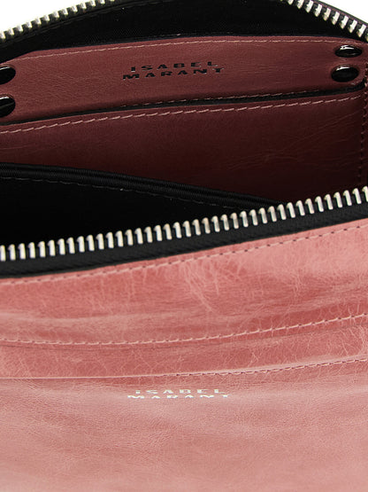 Isabel Marant Winna Duo Crossbody Bag Pink