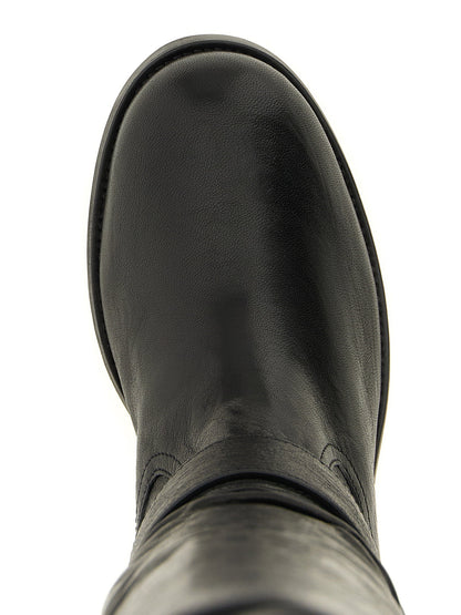 Jimmy Choo Biker Kb Boots Black