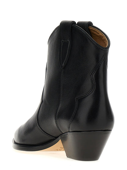 Isabel Marant Dewina Ankle Boots Black  