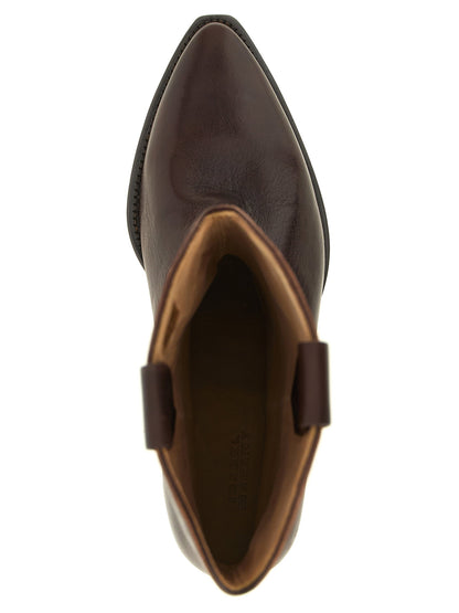 Isabel Marant Duerto Texas Boots Brown