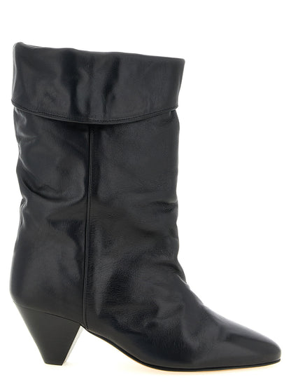 Isabel Marant Dalby Ankle Boots Black  