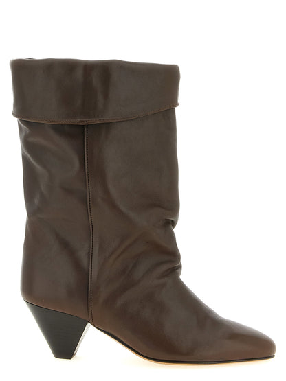 Isabel Marant Dalby Ankle Boots Brown