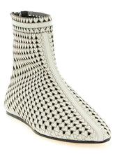 Isabel Marant Ferix Ankle Boots Beige
