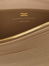 Elisabetta Franchi Fringed Clutch Beige