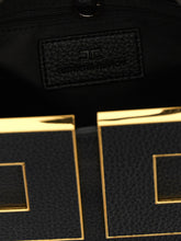 Elisabetta Franchi Maxi Logo Shopping Bag Black