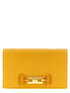 Elisabetta Franchi Lizard Print Crossbody Bag Beige