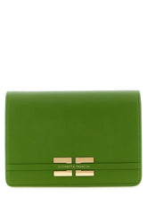 Elisabetta Franchi Logo Shoulder Strap Green