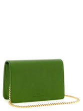 Elisabetta Franchi Logo Shoulder Strap Green