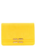 Elisabetta Franchi Logo Shoulder Strap Yellow