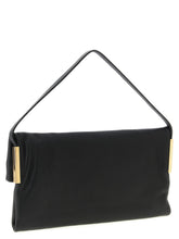 Elisabetta Franchi Logo Shoulder Bag Black