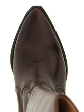 Isabel Marant Denvee Western Style High Boots Bordeaux
