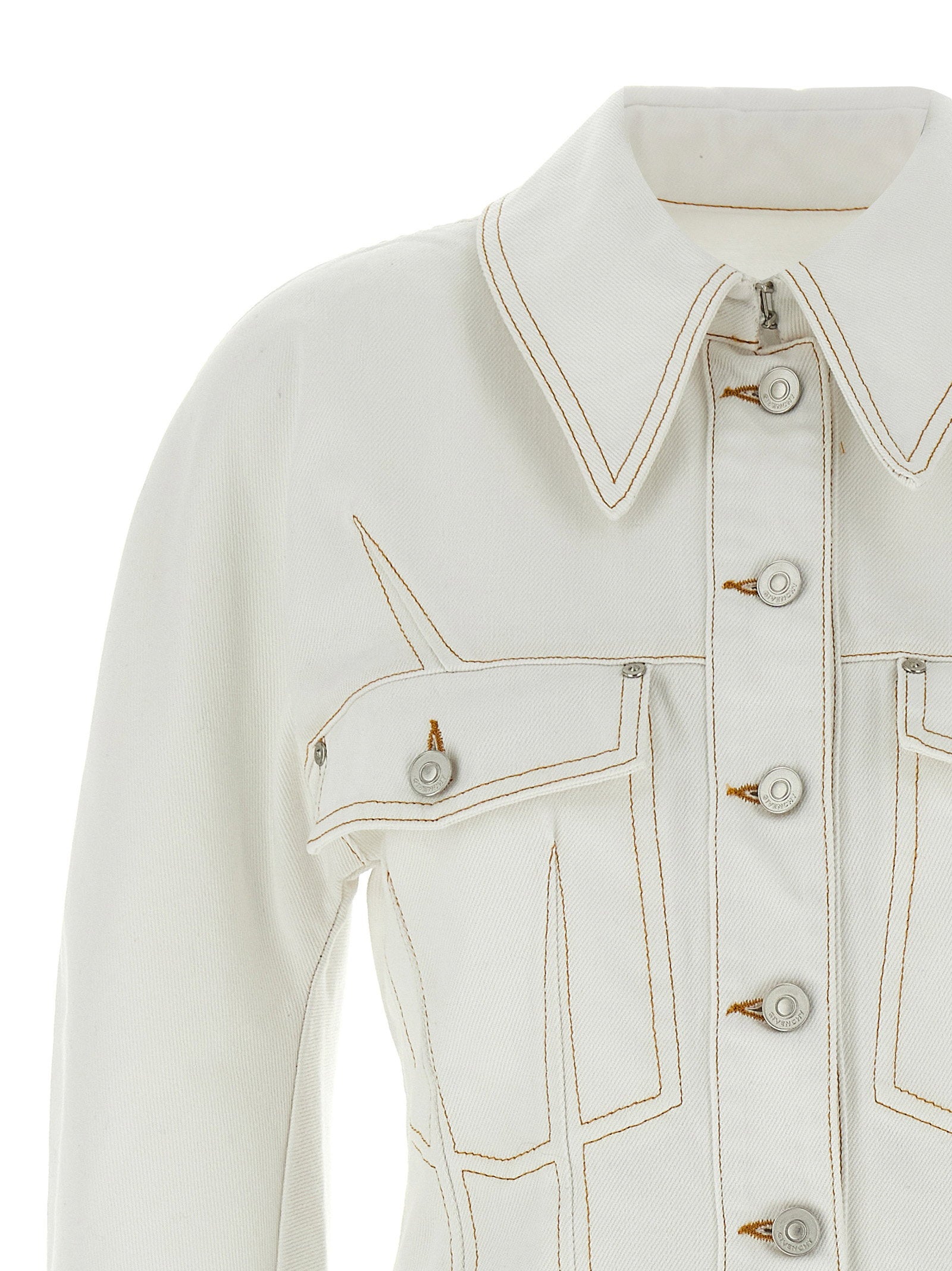 Givenchy Denim Jacket White