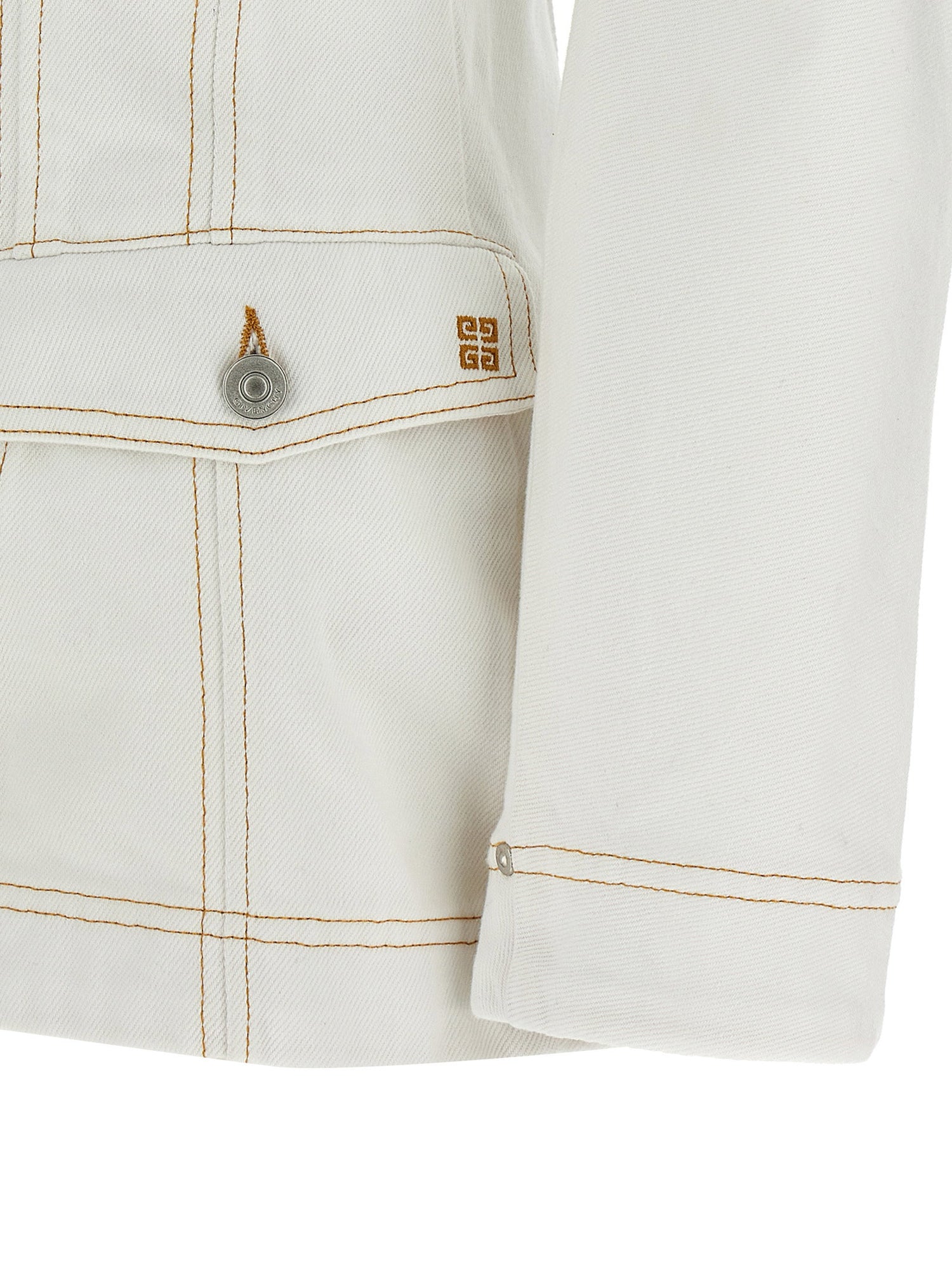 Givenchy Denim Jacket White