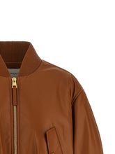 Givenchy Cropped Bomber Jacket Brown