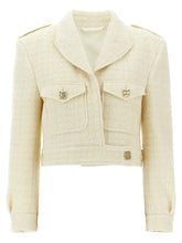 Givenchy Military Blazer White