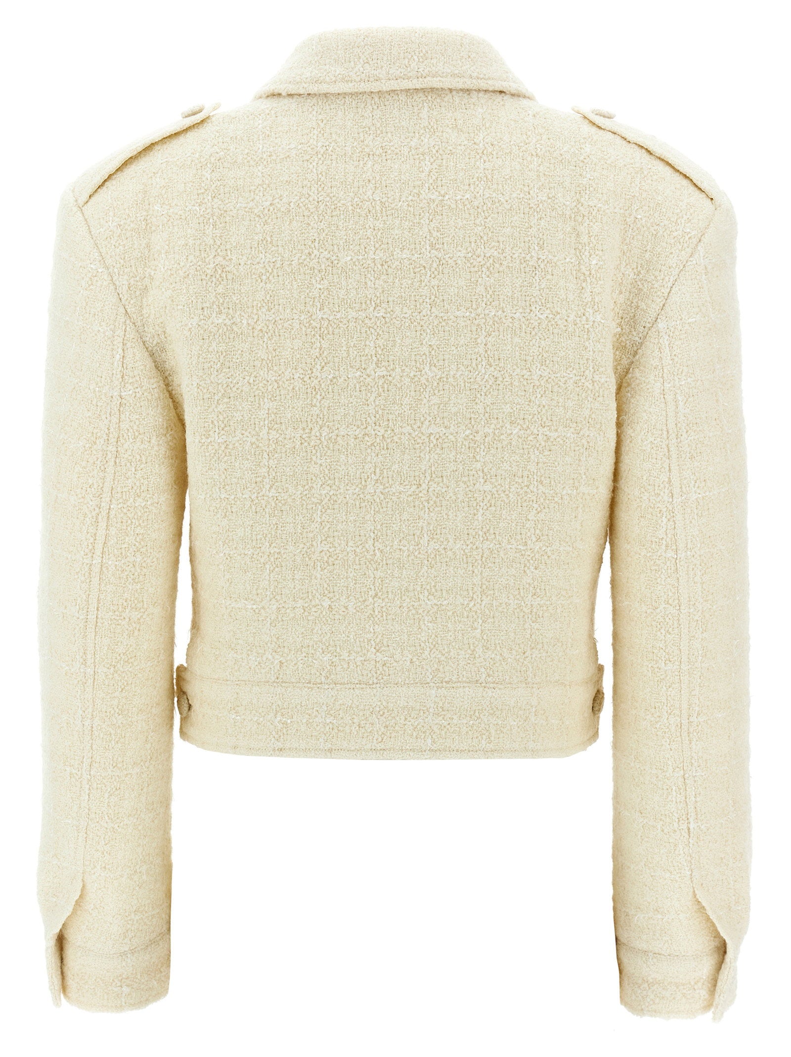 Givenchy Military Blazer White
