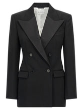 Givenchy Satin Lapel Blazer Black