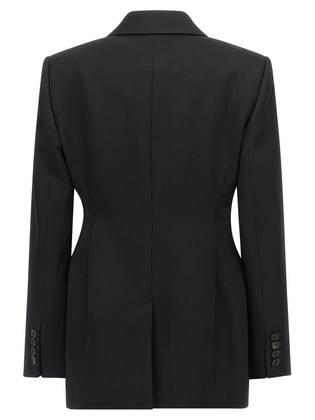 Givenchy Satin Lapel Blazer Black