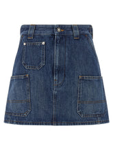 Givenchy Denim Skirt Blue