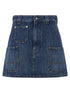 Givenchy Denim Skirt Blue