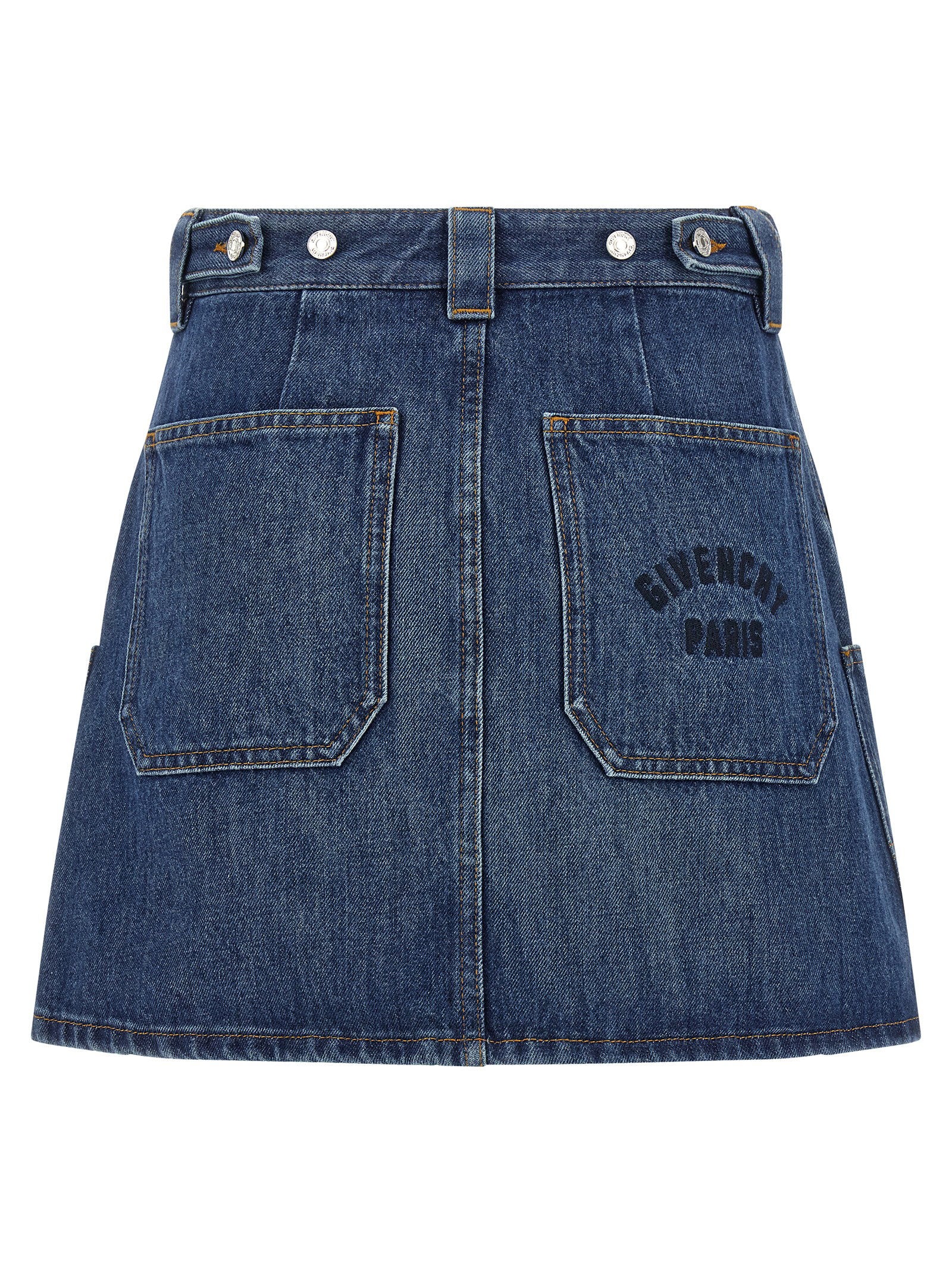 Givenchy Denim Skirt Blue