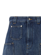 Givenchy Denim Skirt Blue