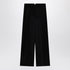 Givenchy Wide-Leg Wool Trousers Black Black