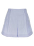 Givenchy Embroidery Shorts Light Blue