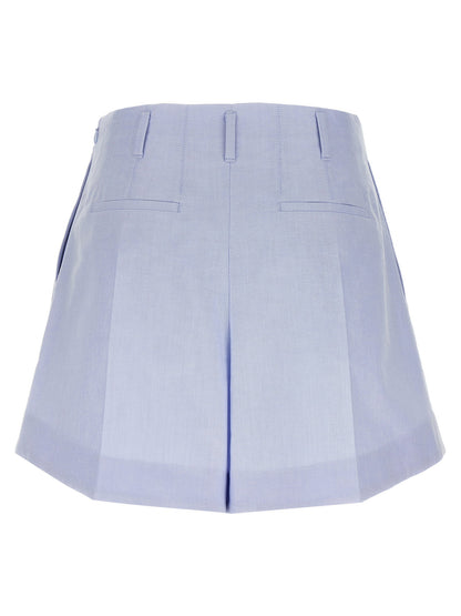 Givenchy Embroidery Shorts Light Blue