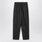 Givenchy Grey Wool Pleated Trousers Grey
