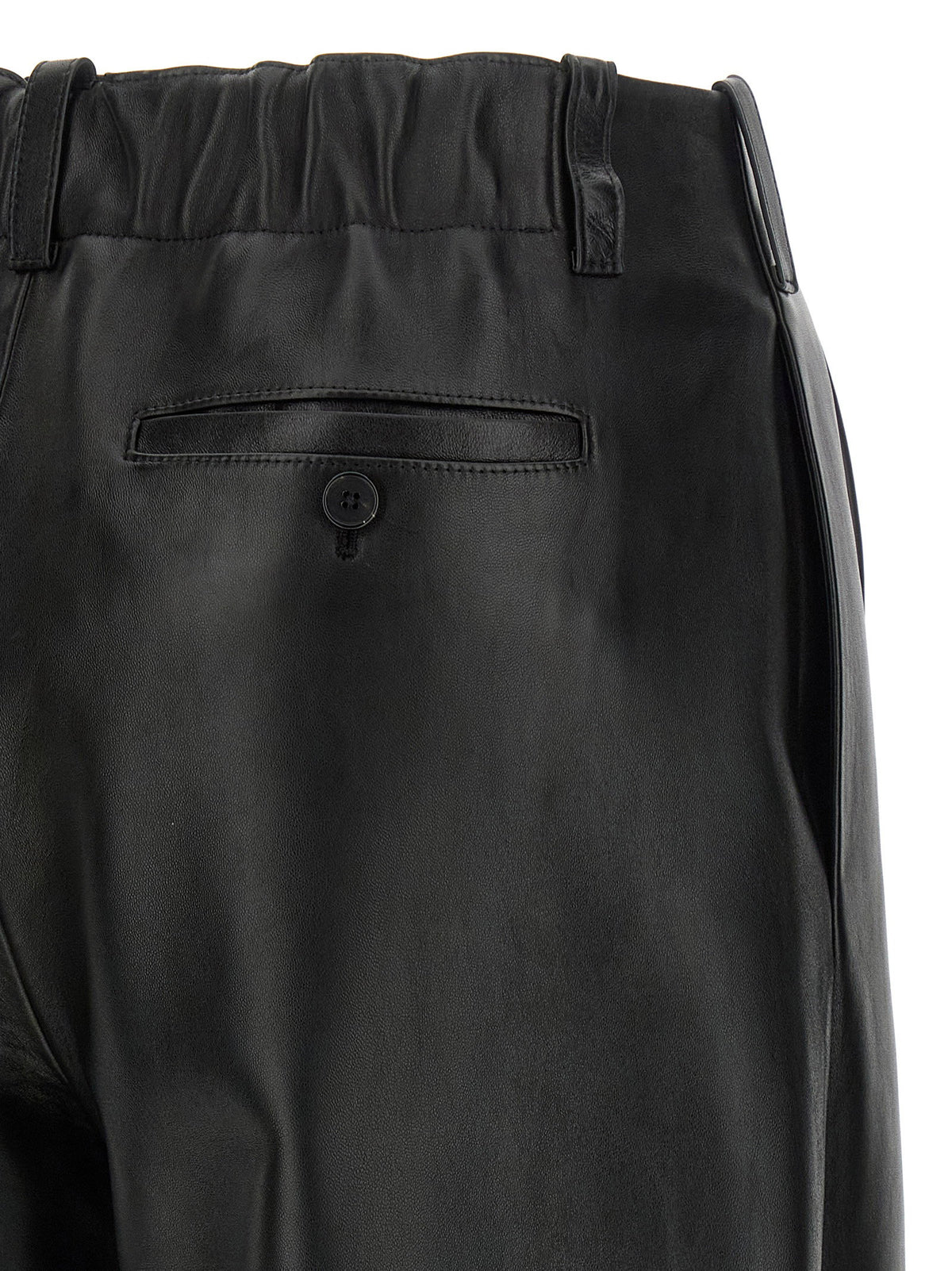 Givenchy Leather Pants Black