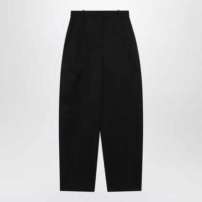 Givenchy High-Rise Tailored Wool Trousers Black