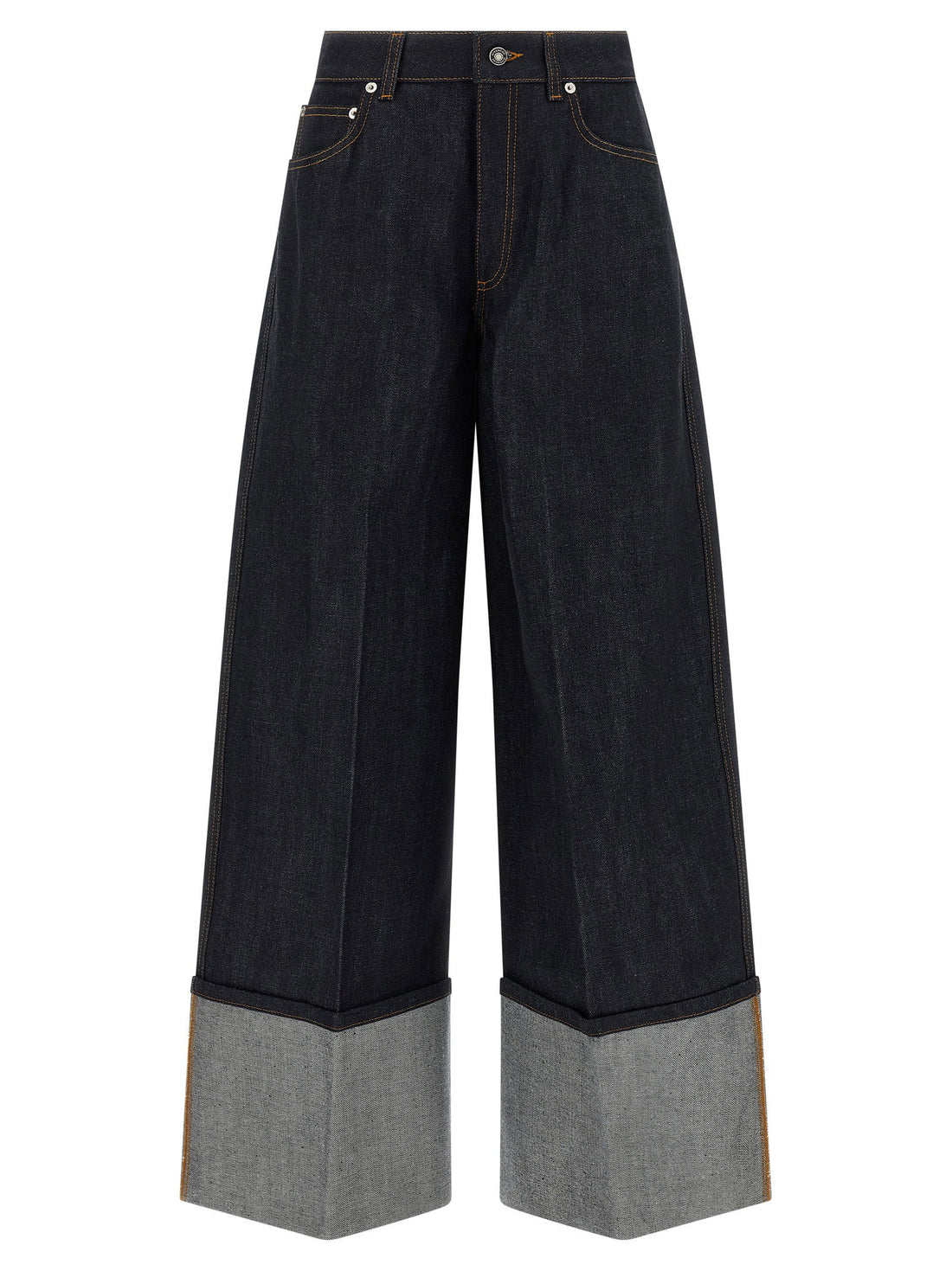 Givenchy Turn Up Jeans Blue