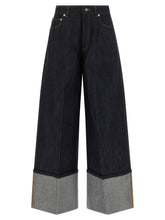 Givenchy Turn Up Jeans Blue