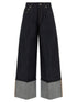 Givenchy Turn Up Jeans Blue