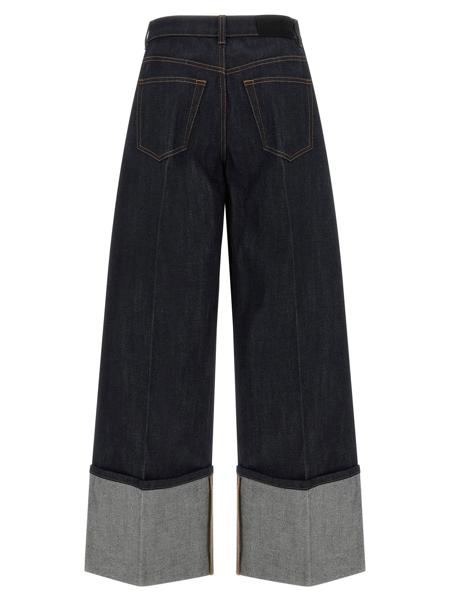 Givenchy Turn Up Jeans Blue