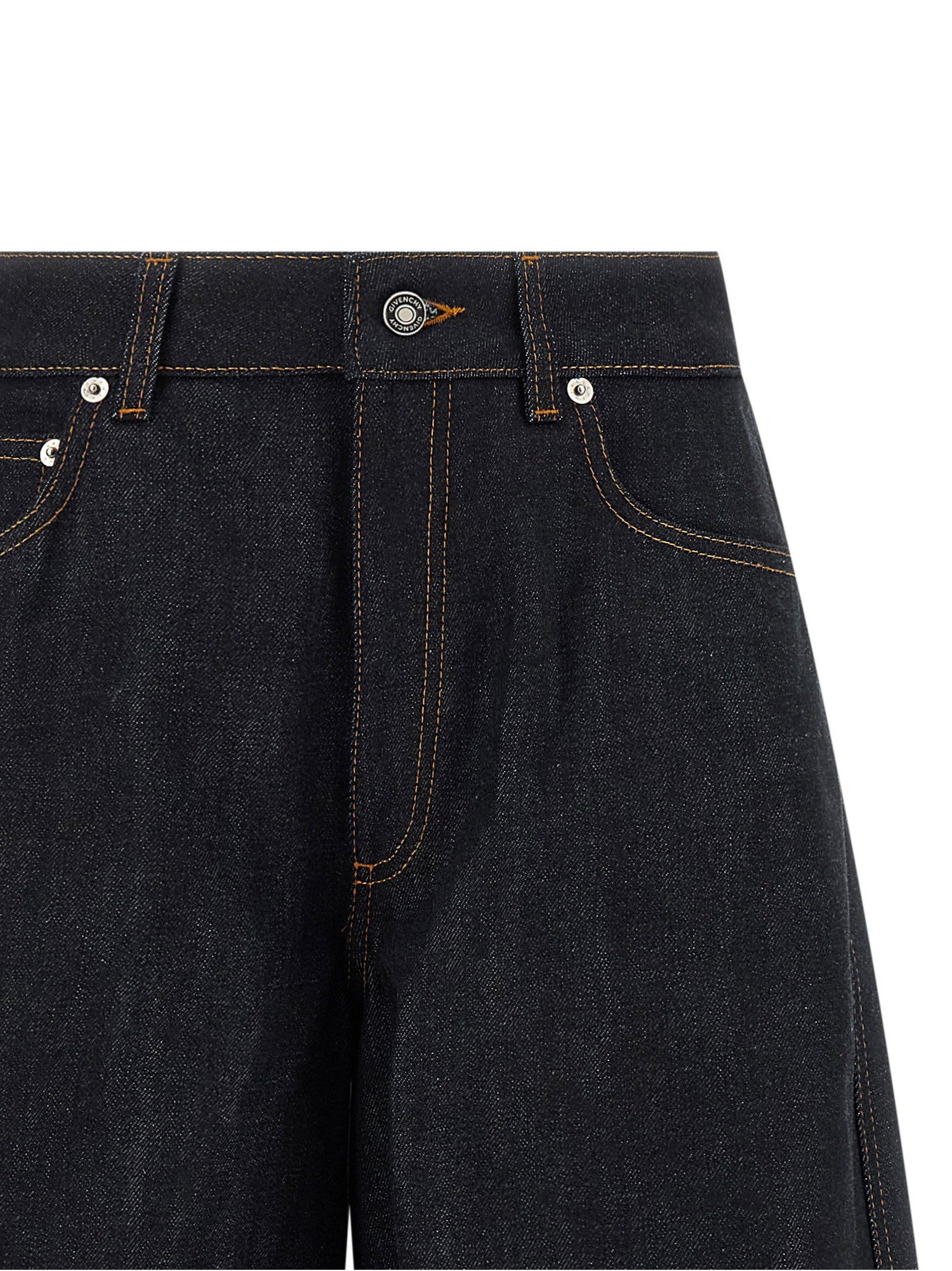 Givenchy Turn Up Jeans Blue