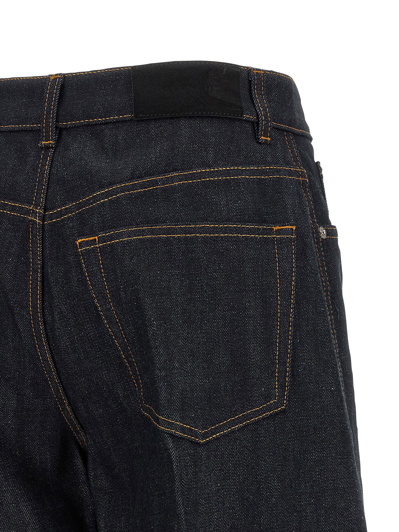 Givenchy Turn Up Jeans Blue