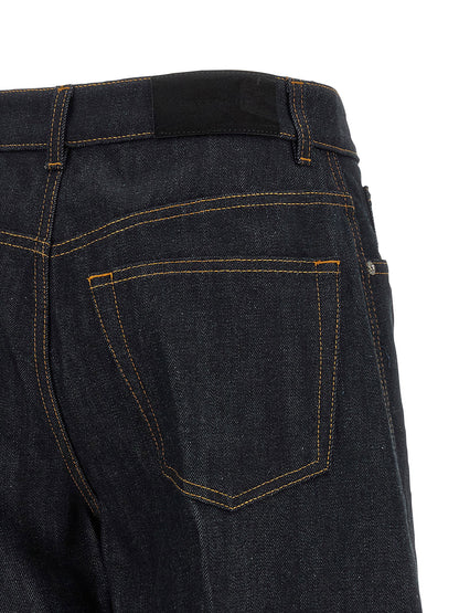 Givenchy Turn Up Jeans Blue