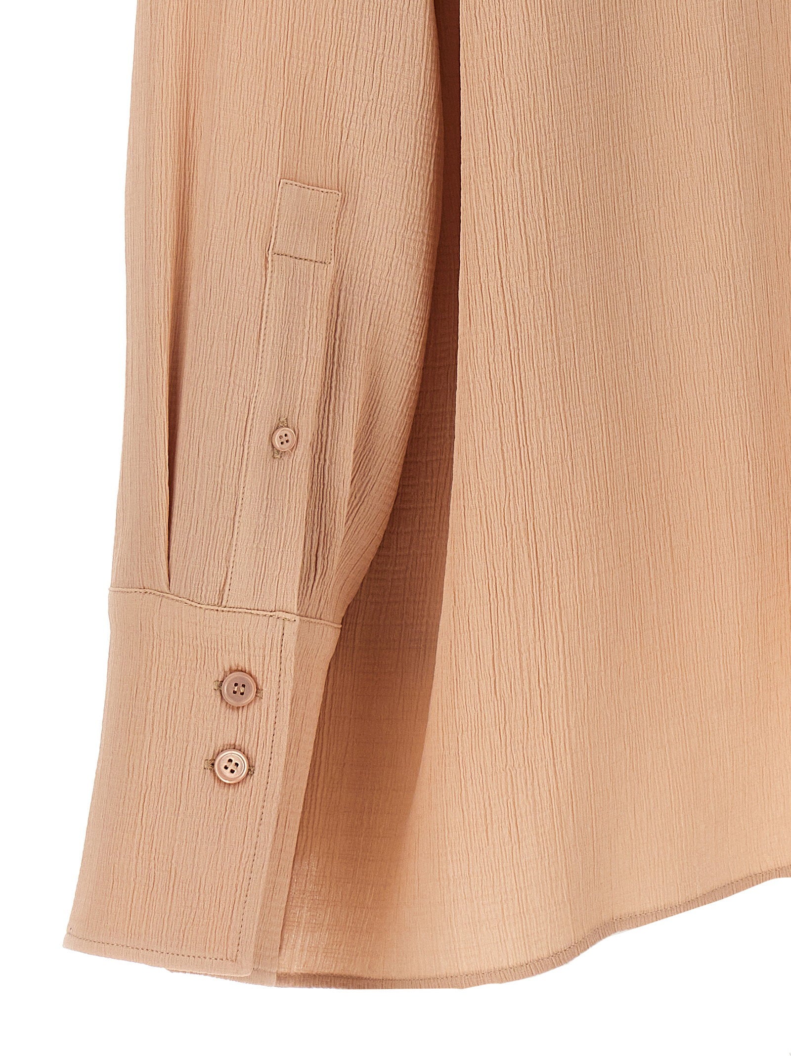 Givenchy Pussy Bow Blouse Beige