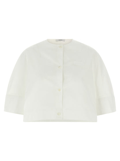 Givenchy Cropped Shirt White