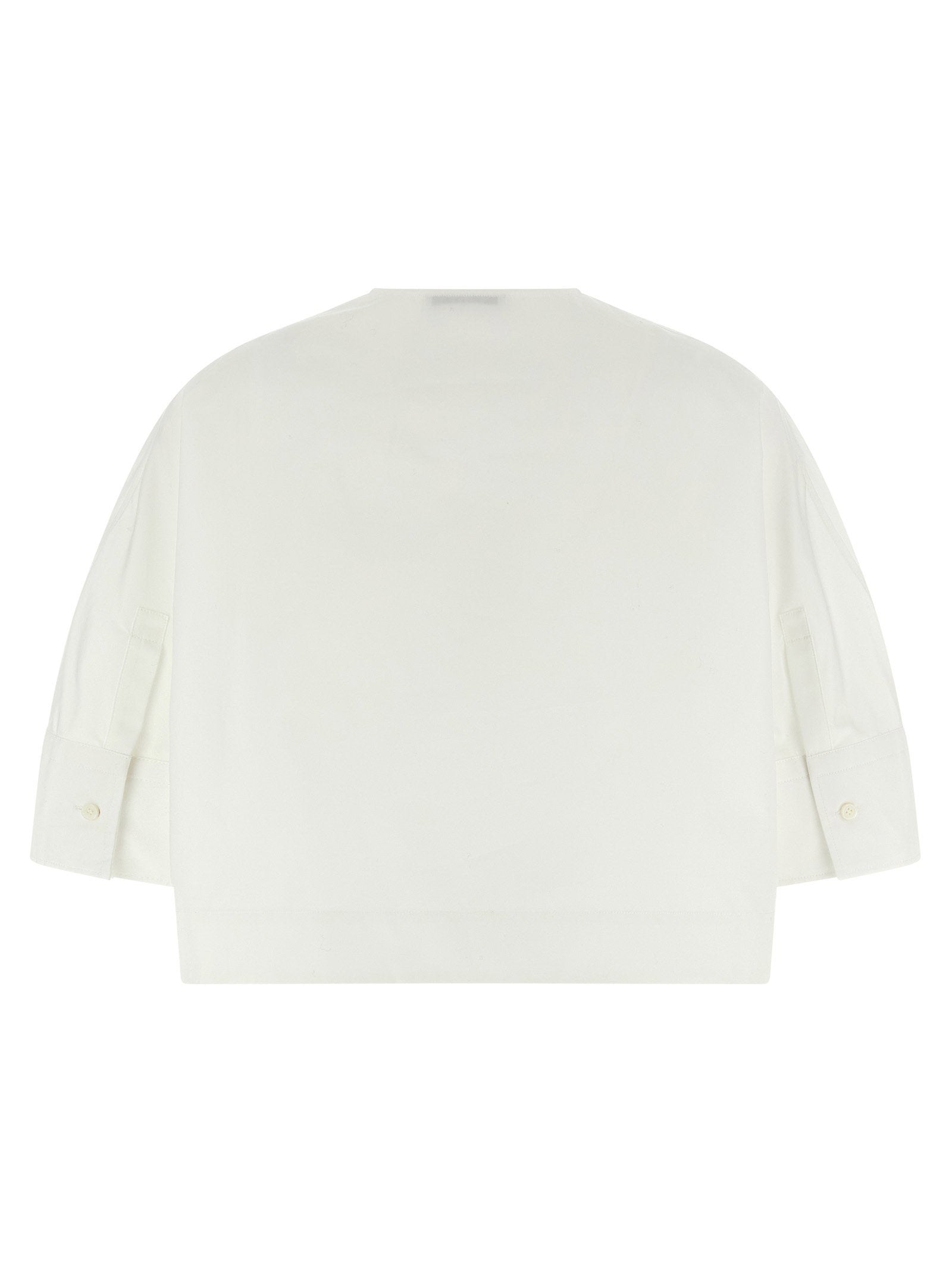 Givenchy Cropped Shirt White