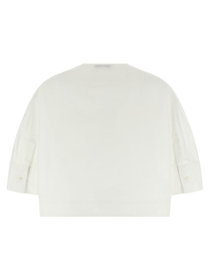 Givenchy Cropped Shirt White